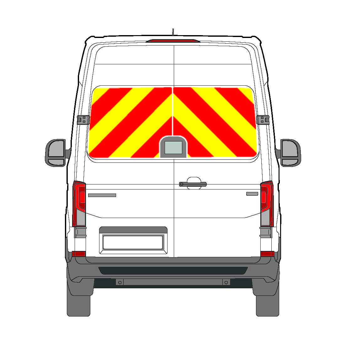 MAN TGE DD back panels 2017 to Present